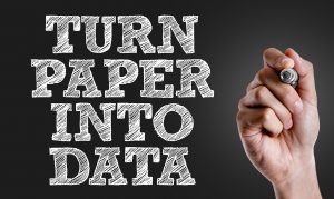 turn paper into data