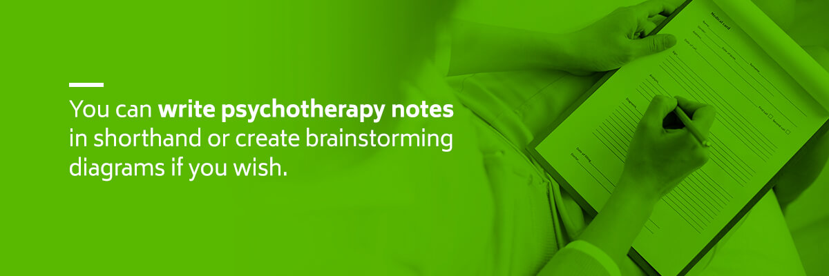 Psychotherapy Note Writing Tips