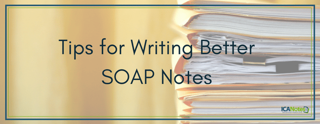 Soap Method Of Charting