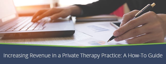 Increasing Revenue in a Private Therapy Practice