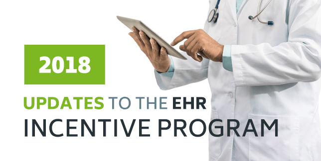 2018 Updates to the EHR Incentive (Promoting Interoperability) Program