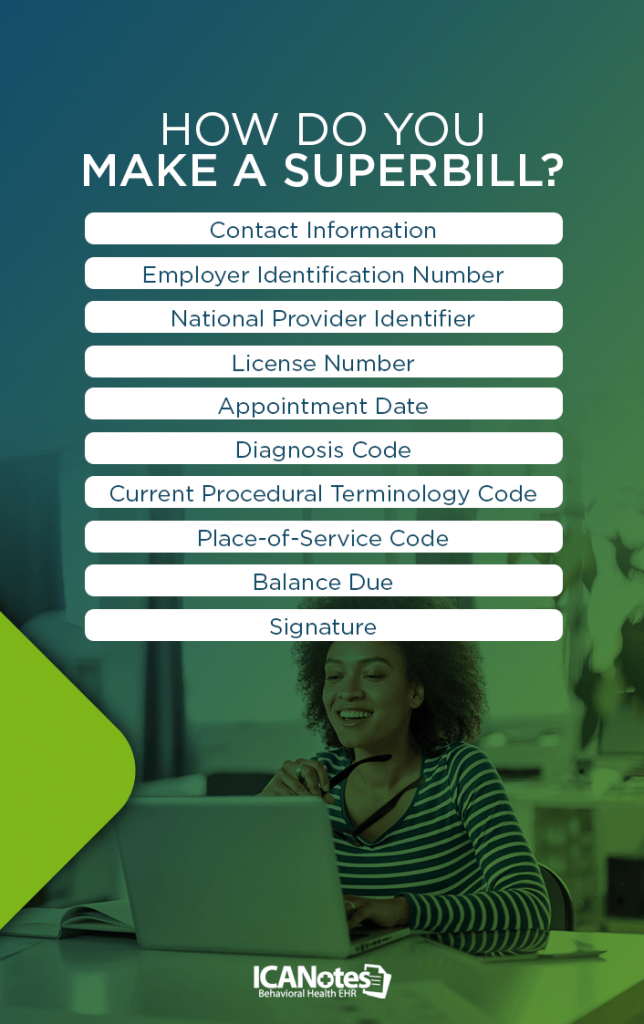 Understanding invoices, statements, and superbills