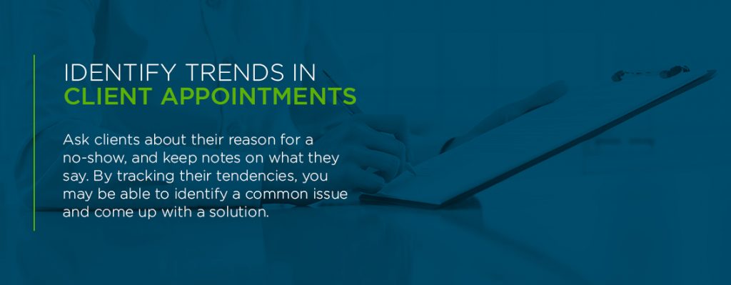Identify Trends in Client Appointments