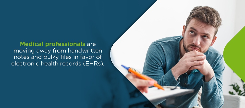EHR brings improved documentation and organization