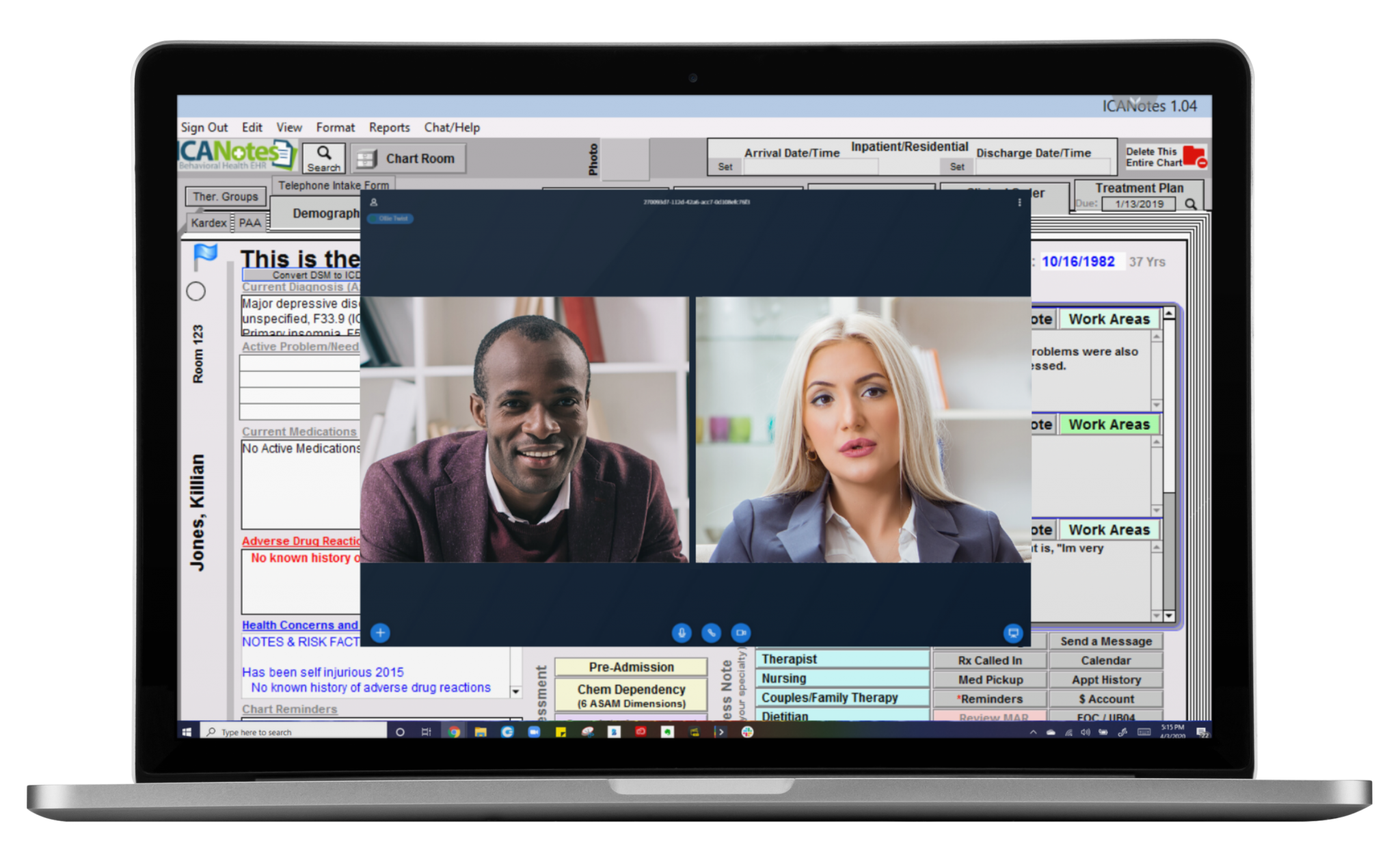 Telehealth Platforms for Mental Health | ICANotes
