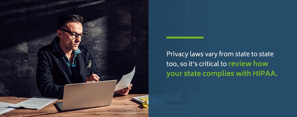 HIPAA Compliance Laws by State