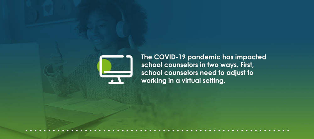 Impact of COVID-19 on school counselors and student mental health