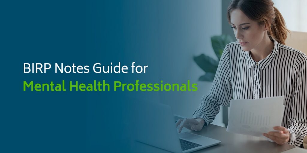 BIRP Notes Guide for Mental Health Professionals