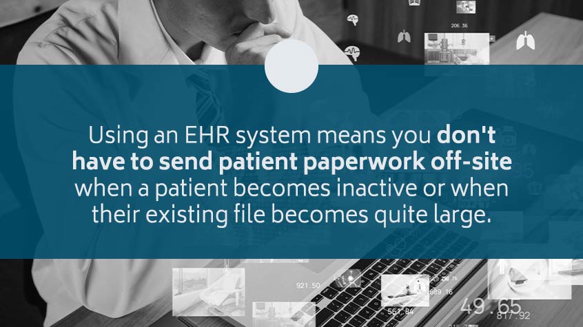 EHR and paperwork