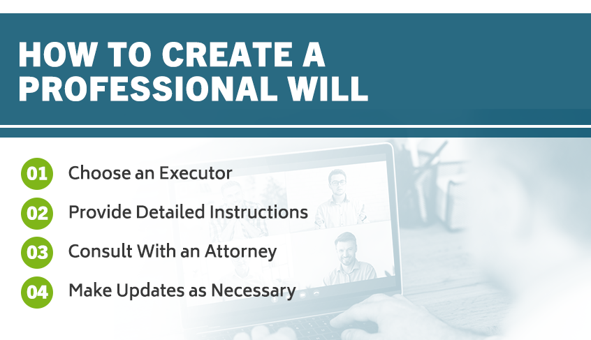 How to create a professional will