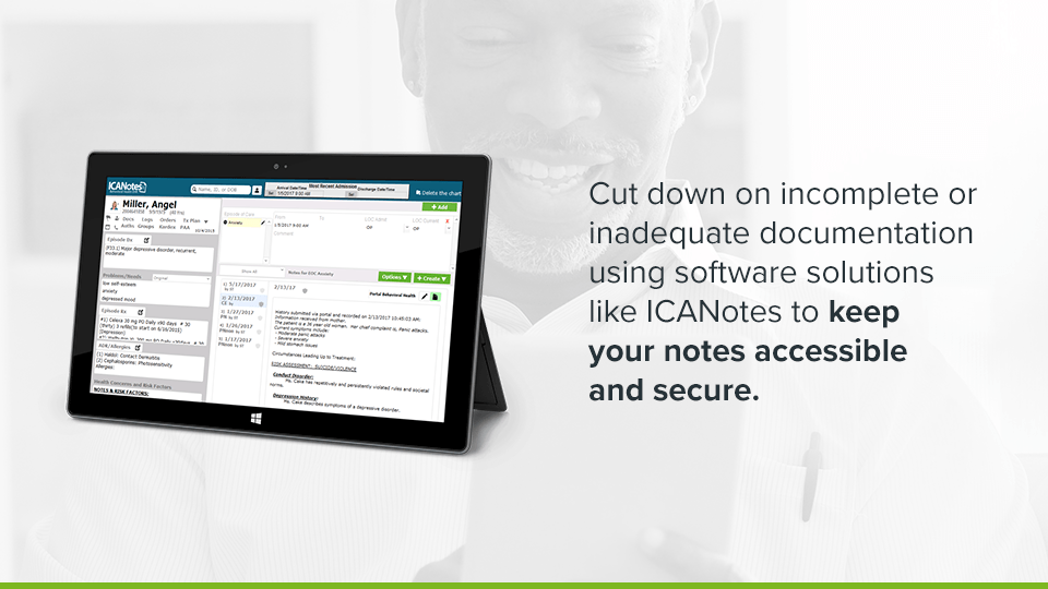 Cut down on incomplete or inadequate documentation using EHR software