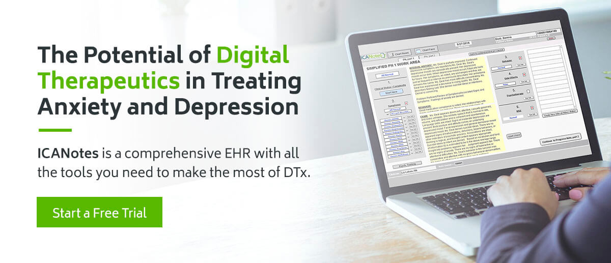 The Potential of Digital Therapeutics in Treating Anxiety and Depression