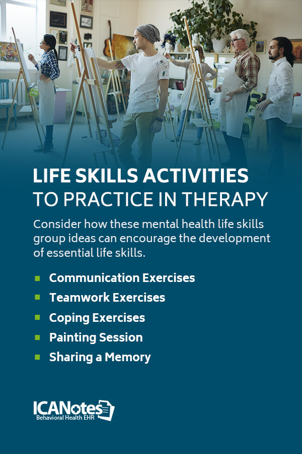 Life Skills Activities to Practice in Group Therapy