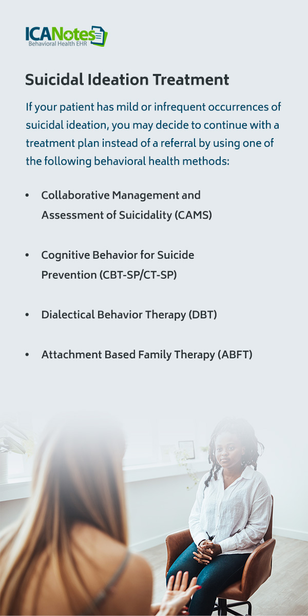 Suicidal Ideation Treatment