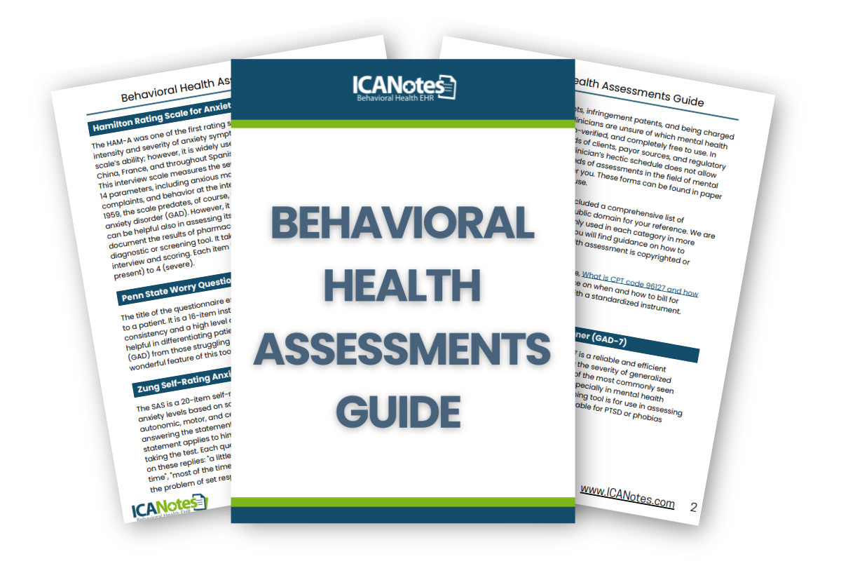 Behavioral Health Assessments Guide