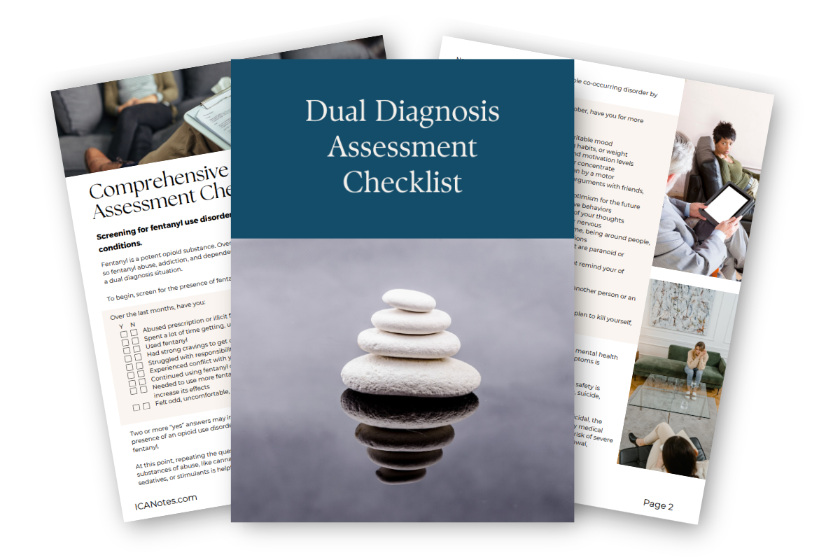 Dual Diagnosis Assessment Checklist