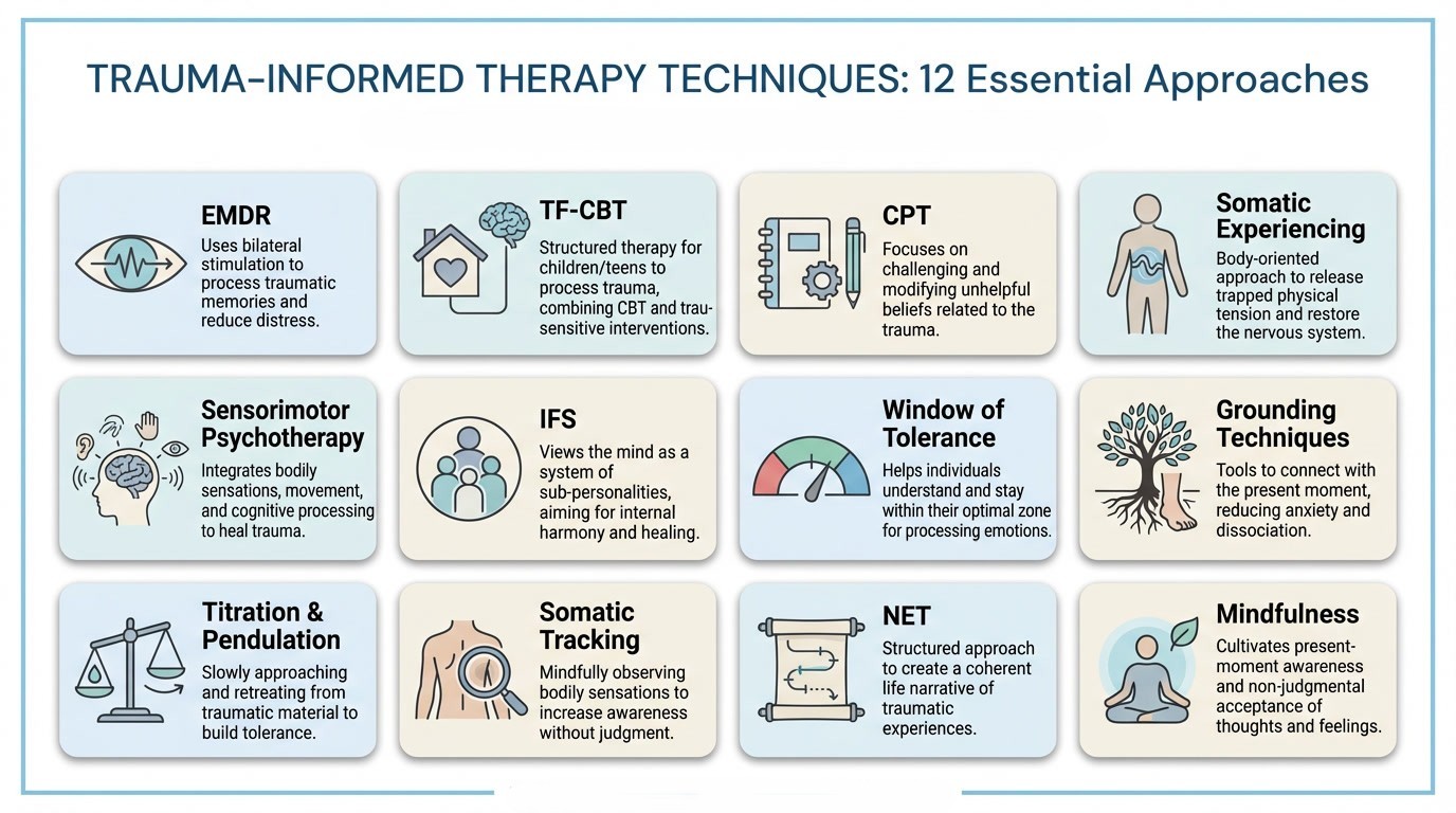 Trauma Informed Approach Checklist.pdf 12 Trauma-Informed Therapy Techniques for Clinicians (+ PDF)