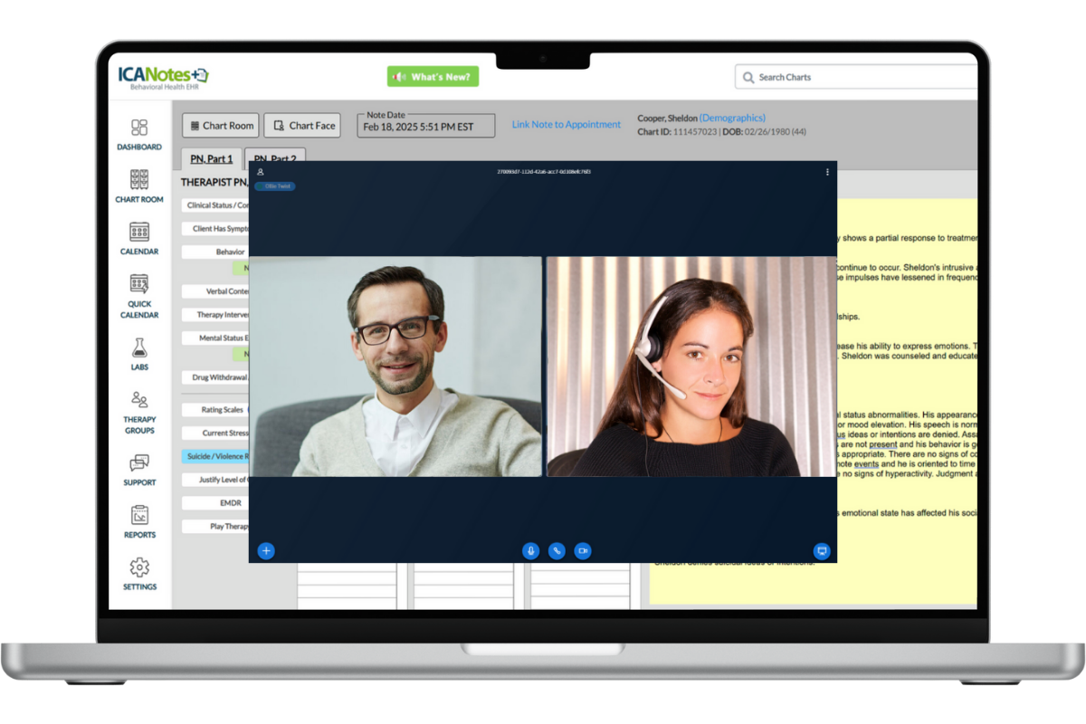 telehealth-interface