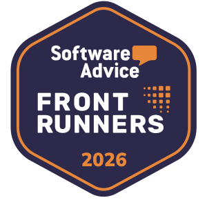 Software Advice FrontRunners 2026 badge for mental health software