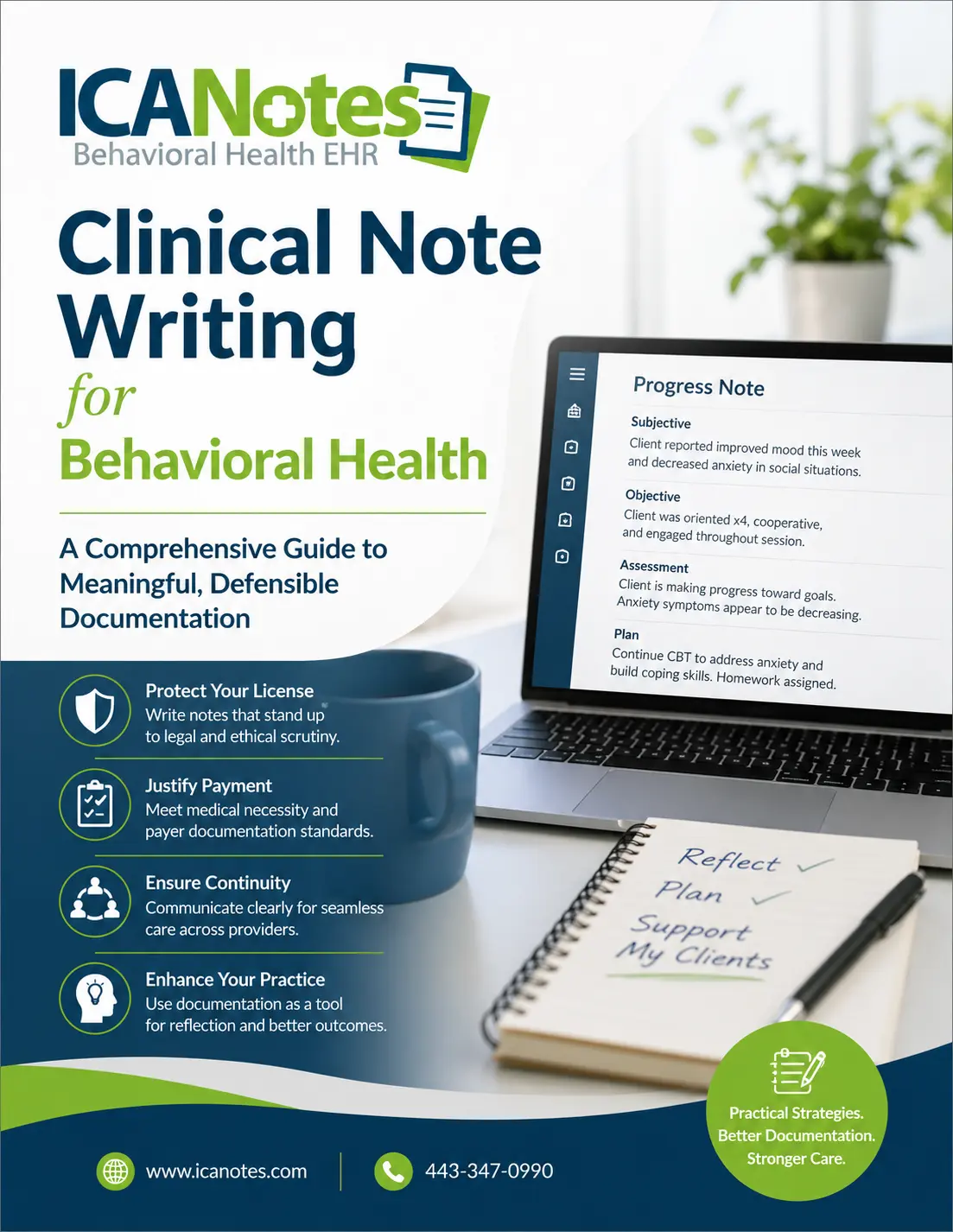 Clinical Note Writing for Behavioral Health Guide Cover